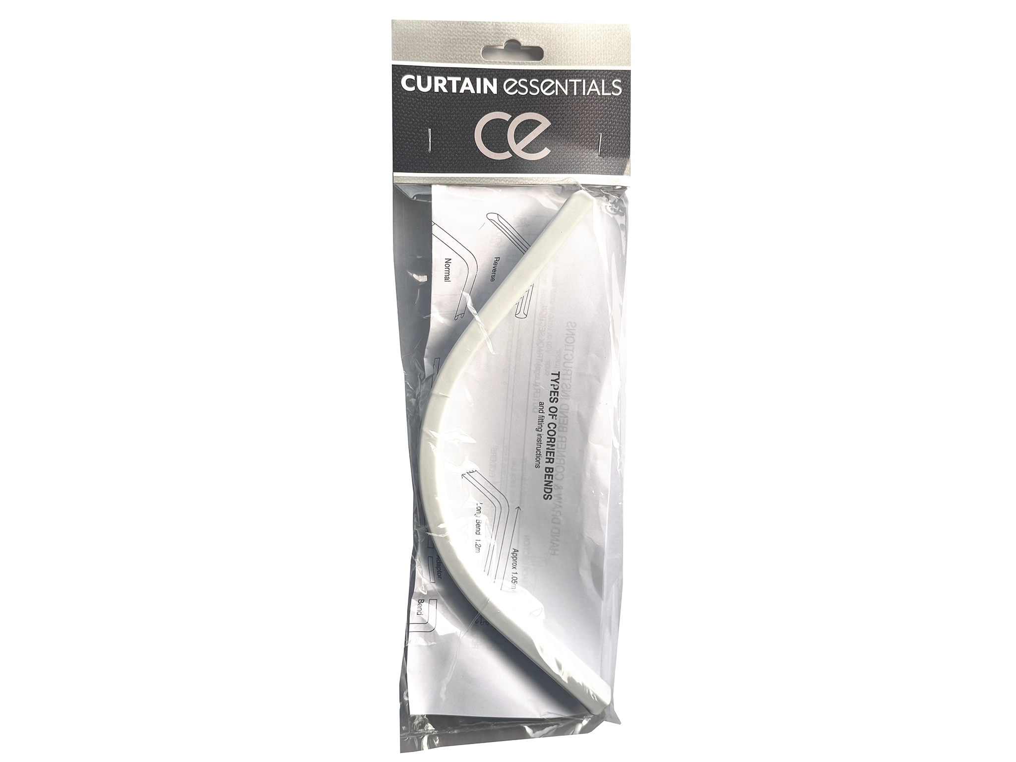 Extendable Track Square Corner Bend